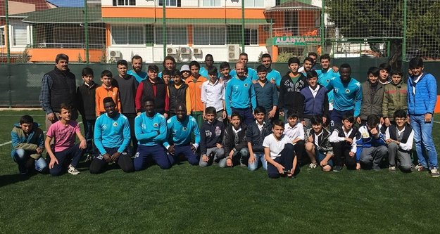 Alanyaspor'a moral ziyareti