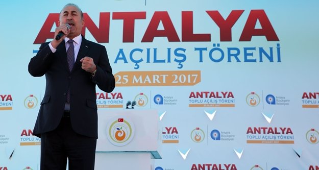 Antalya’da toplu açılış töreni