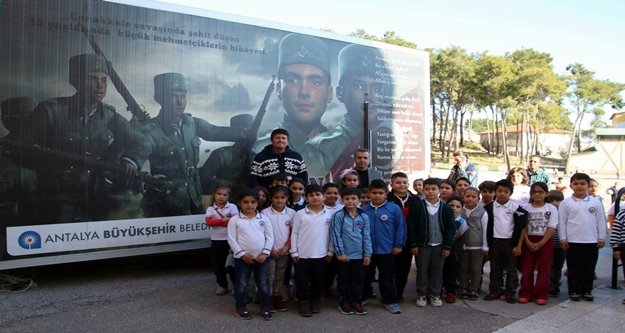 Çanakkale ruhu Alanya'ya geliyor