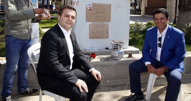 CHP'li başkan referandum çalışmalarına katıldı