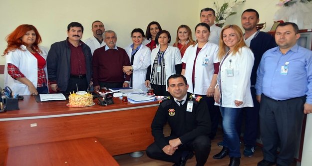 En eski hastane personeline sürpriz