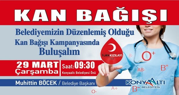 Kan bağışına davet