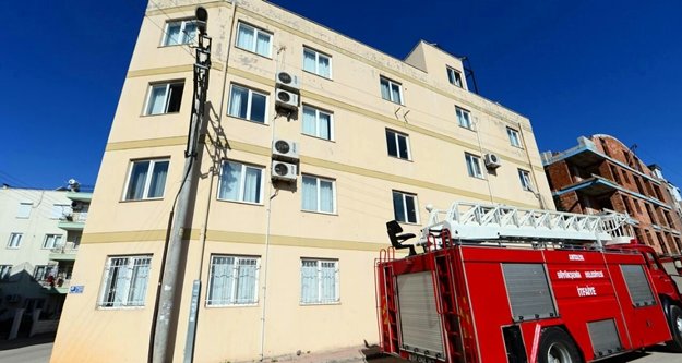 Kapatılan FETÖ yurdunda yangın