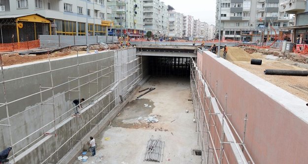 Kavşak inşaatları tamamlandı