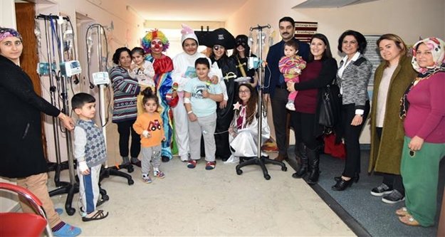 Minikleri sevindiren ziyaret