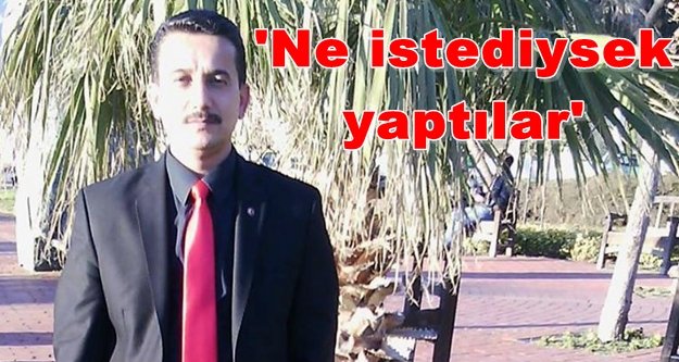 Muhtar'dan Başkan Yücel'e övgü dolu sözler