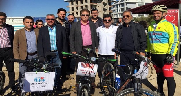 Yabancı misafirlerimiz pedal çevirdi