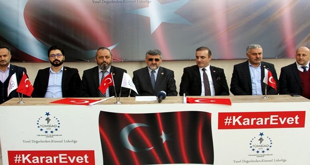 TÜMSİAD anayasa paketine destek geldi