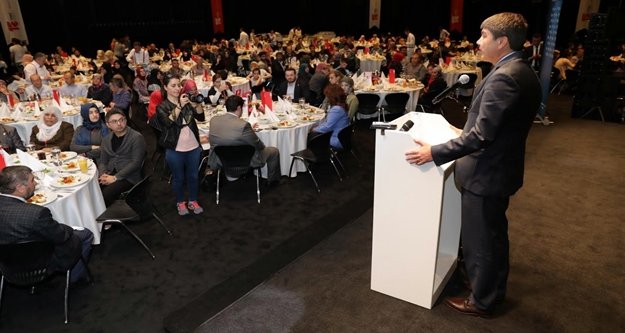 Türel şehit aileleri ile buluştu