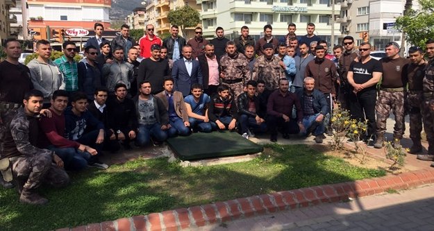 Ülkücüler şehidimizi unutmadı