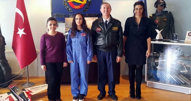 Uluslararası Hava Öğrenci Mübadelesine katılıyor