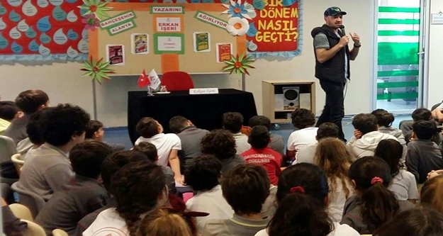 Ünlü yazar İşeri Alanya'da