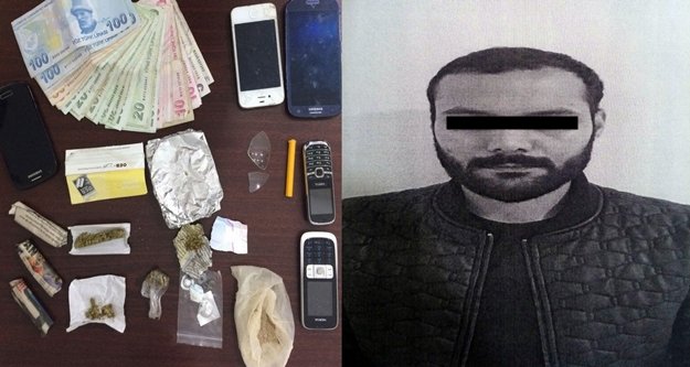 Uyuşturucuları iç çamaşırına gizlemiş