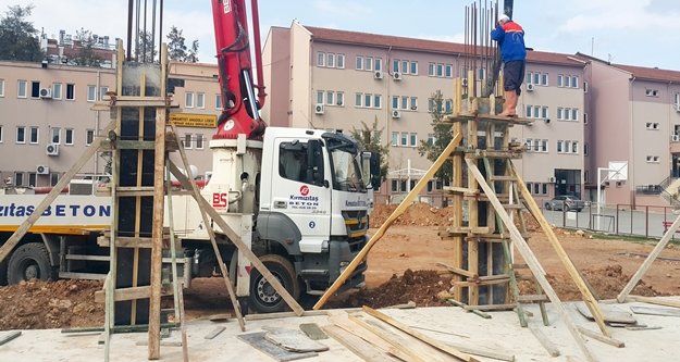 Yeni spor tesisinin inaşaatı başladı