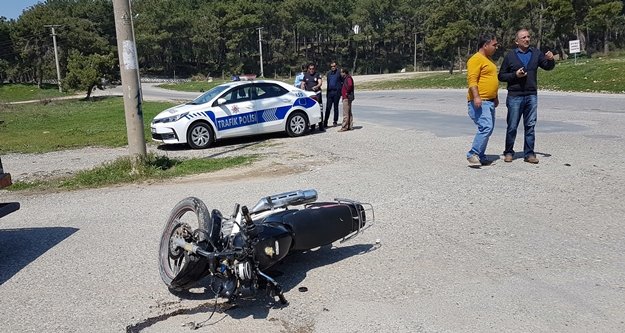 Alanya'da yine motosiklet kazası: 1 yaralı var