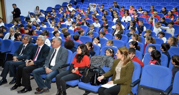 Alanya'daki okullara geri dönüşüm eğitimi