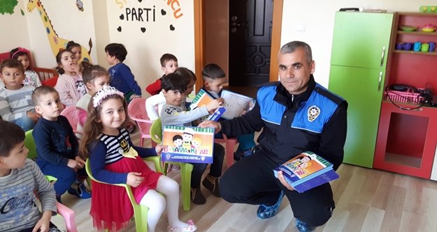 Alanyalı miniklere polisliği anlattılar