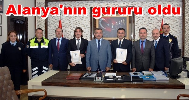 Ayın polisi Alanya'dan