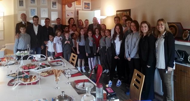 Bahçeşehir Büyükelçi'yi ağırladı