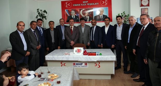 Başkan Türel'den MHP'ye ziyaret