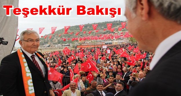 Baykal'dan Takavut'a miting teşekkürü