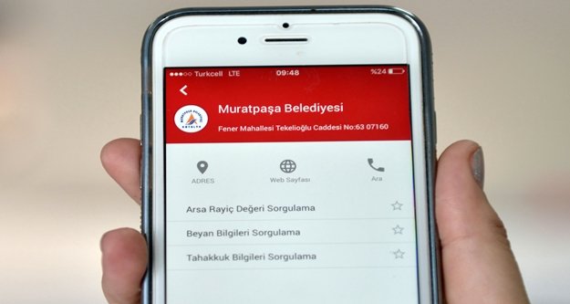 Belediye e-devlet kapısında