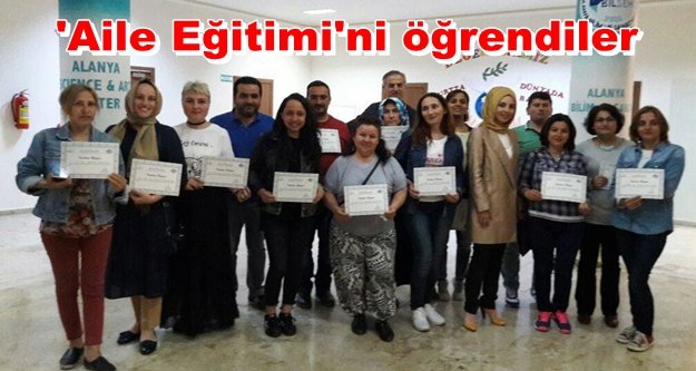 BİLSEM'den velilere sertifika