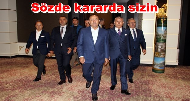 Çavuşoğlu Alanyalı muhtarlara seslendi