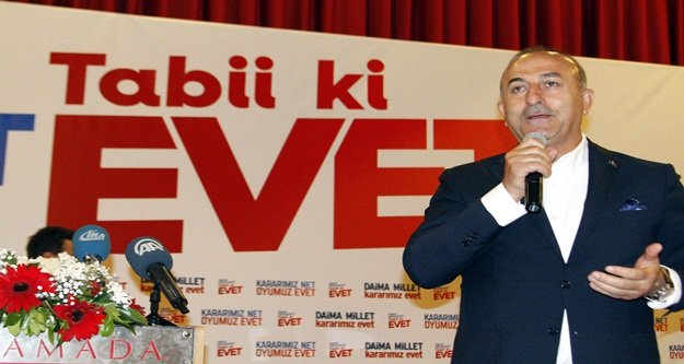 Çavuşoğlu 'Hayır'cı MHP'lilere seslendi