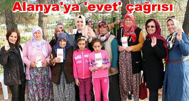 Çelik Alanya'yı köy köy geziyor