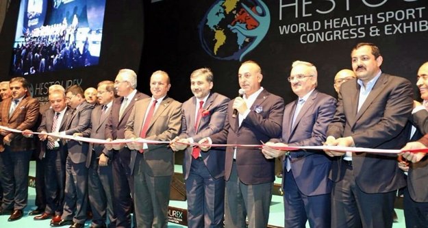 Dev fuarın açılışını Çavuşoğlu yaptı