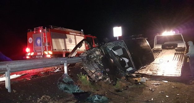 Feci kaza: 1 ölü 2 yaralı var