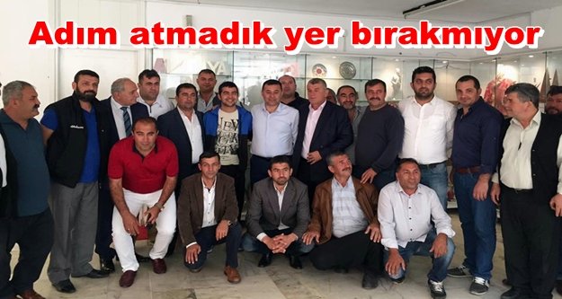 Gündoğan Tosmur muhtarlığı için sıkı çalışıyor