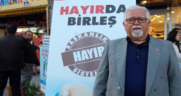"Hayır AK Parti'nin hayrına"