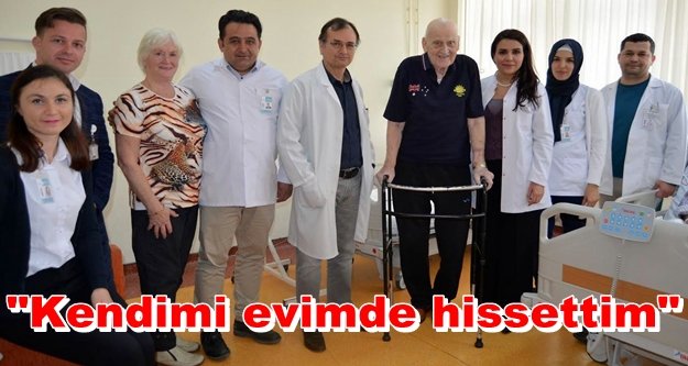 İngiliz hasta hastanemize hayran kaldı