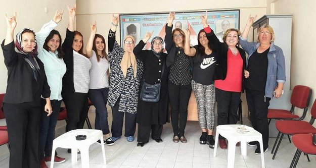 MHP'li kadınlar sokağa indi