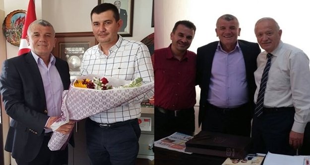 Muhtar Adayı Gündoğan'dan başkanlara ziyaret turu