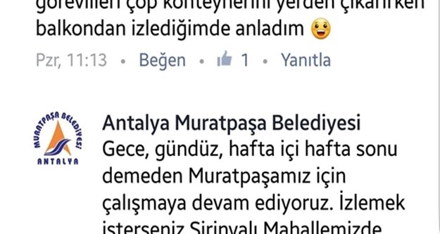 Muratpaşa Belediyesi'nden esprili tweet