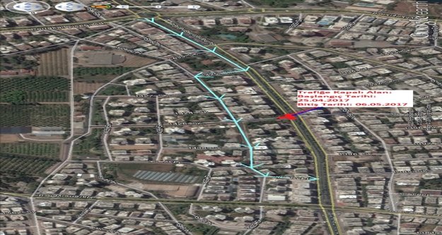 O yol 11 gün trafiğe kapalı