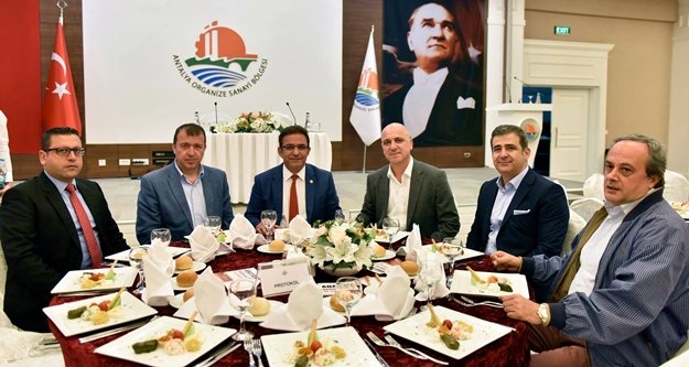 OSB CHP'lileri ağırladı