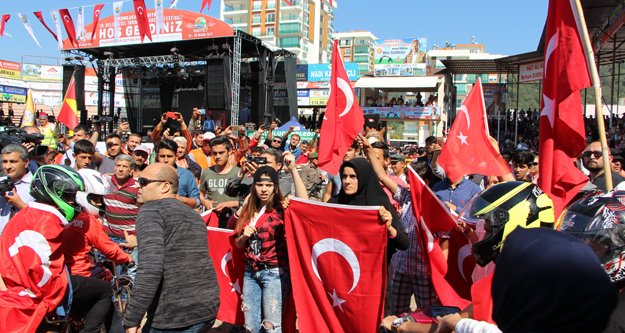 Tarım ve Seracılık Fuarı’nda 15 Temmuz direnişi canlandırıldı