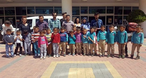 Toslaklı minikler AHEP ziyaretinde