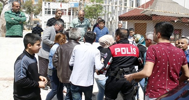 Trafik kazası karakolda bitti