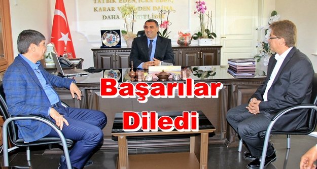 Türel'den Harputlu'ya hayırlı olsun ziyareti