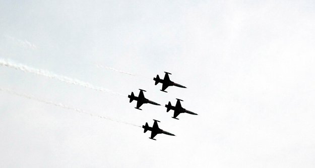 Türk yıldızlarından nefes kesen prova