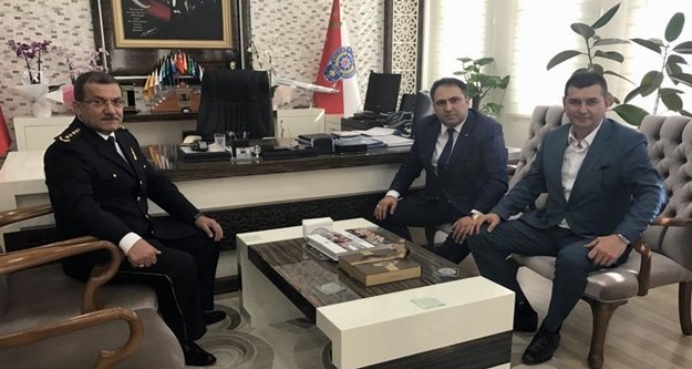 Türkdoğan'dan İl Emniyet Müdürü ziyareti
