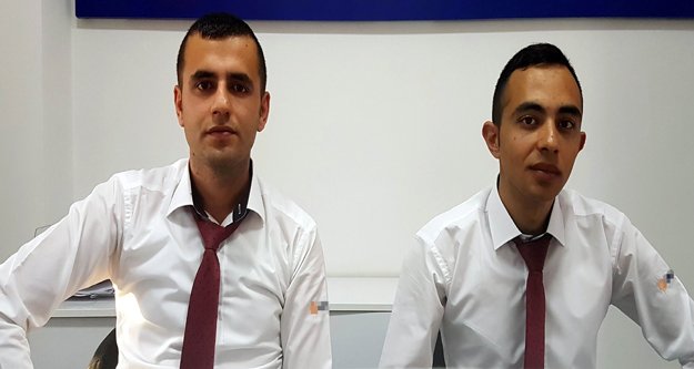 Yazıhane görevlisinin dikkati Suriyelileri suçüstü yakalattı