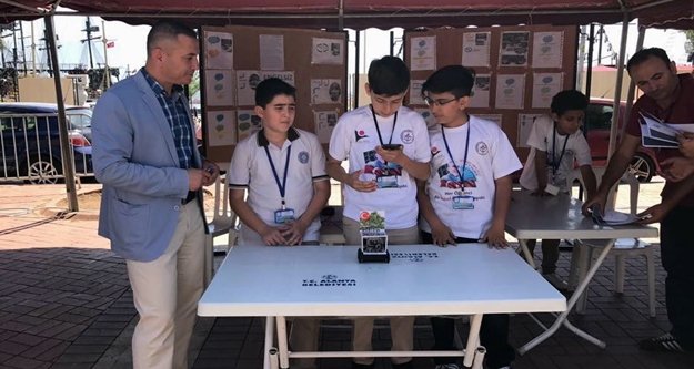 Alanya'da robot yarışları