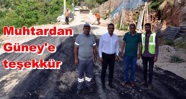 Alanya'daki o mahallenin su sorunu çözüldü