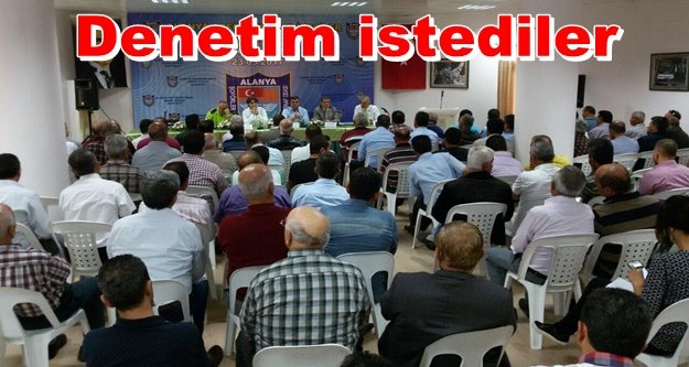 Alanya'daki taksiciler Akkaya'ya dert yandı